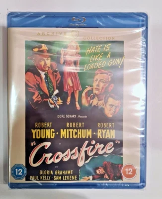 BLU-RAY CROSSFIRE        ARCHIVE COLLECTION NEW SEALED UK STOCK - Image 1 of 2