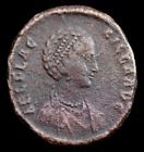 Aelia Flaccilla (379-386 AD). Ancient Roman Empire Coin. Æ 22 mm. 5,92 g. #376