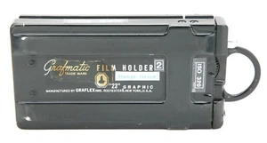 Vintage Graflex Grafmatic "23" 6x9cm 2 1/4 x 3 1/4" Blatt Film Halter #2 mit 6 Septums. - Bild 1 von 1