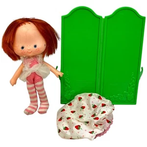 Vintage Strawberry Shortcake Dancing Ballerina Puppe mit Spiegel 1983 Kenner - Bild 1 von 7