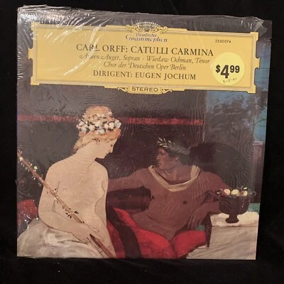ORFF, CARL - Catulli Carmina - EUGEN JOCHUM, Auger, Berlin - DG ST LP IN SHRINK - Image 1 of 4