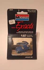 Mini réplica exacta Jaguar XKE 1989 monograma escala HO 1:87 coche deportivo años 60 nuevo en caja - Imagen 1 de 4