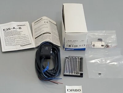 *NEW* Omron E3S-AR11 Photoelectric Sensor Retroreflective 10-30Vdc + Warranty! - Image 1 of 4