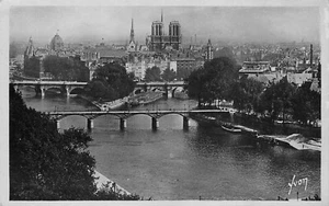 Postal RPPC París Notre Dame Vista Yvon En Flanat - Imagen 1 de 2