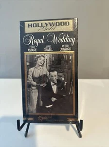 VHS TAPE New Sealed ROYAL WEDDING Fred Astaire Jane Powell Peter Lawford - Picture 1 of 3