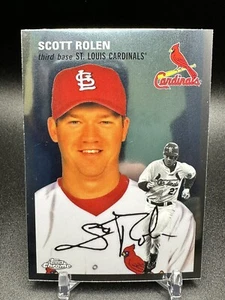 2023 Topps Platinum Scott Rolen #136 St. Louis Cardinals - Picture 1 of 2
