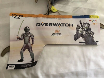 Nuevo con etiquetas Disfraz Genji Clásico Músculo Niños Halloween Disfraz - Gris - Grande/10-12 Foto 1 de 4