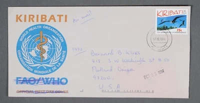 MayfairStamps Kiribati 1994 aniversario de la independencia a Portland o cubierta aau_83 Foto 1 de 2