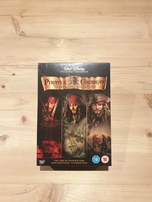  PIRATES OF THE CARIBBEAN three movie collection - 3 dvd box set - New & Sealed - Image 1 of 2