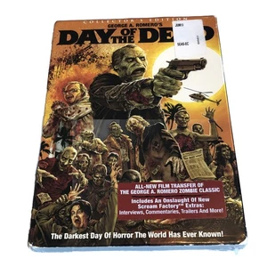NEW Day Of The Dead DVD SCREAM FACTORY Collectors Edition ZOMBIE HORROR - Picture 1 of 2
