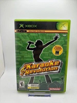 Karaoke Revolution (Original Xbox) CIB TESTED Working With Unscratched Live Card - Image 1 of 4