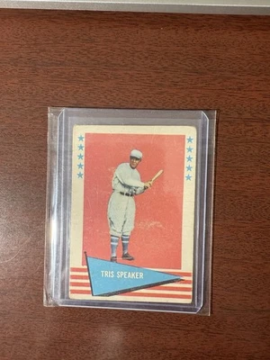 Altavoz Fleer Tris 1961 #79 Salón de la fama vintage Foto 1 de 2