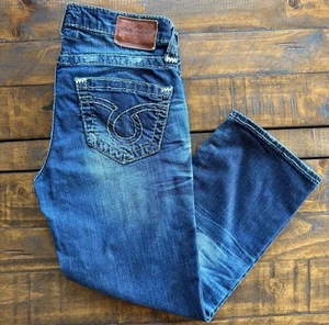 Low Rise Big Star Liv bestickte Damenjeans, Größe 28 - Bild 1 von 10