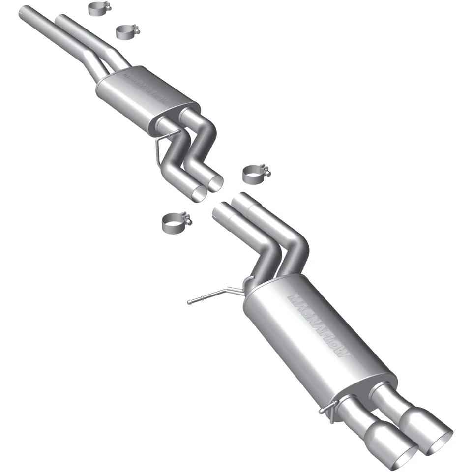 MagnaFlow Performance Exhaust System Kit 16553: 2008-2010 BMW 535i Foto 1 de 4