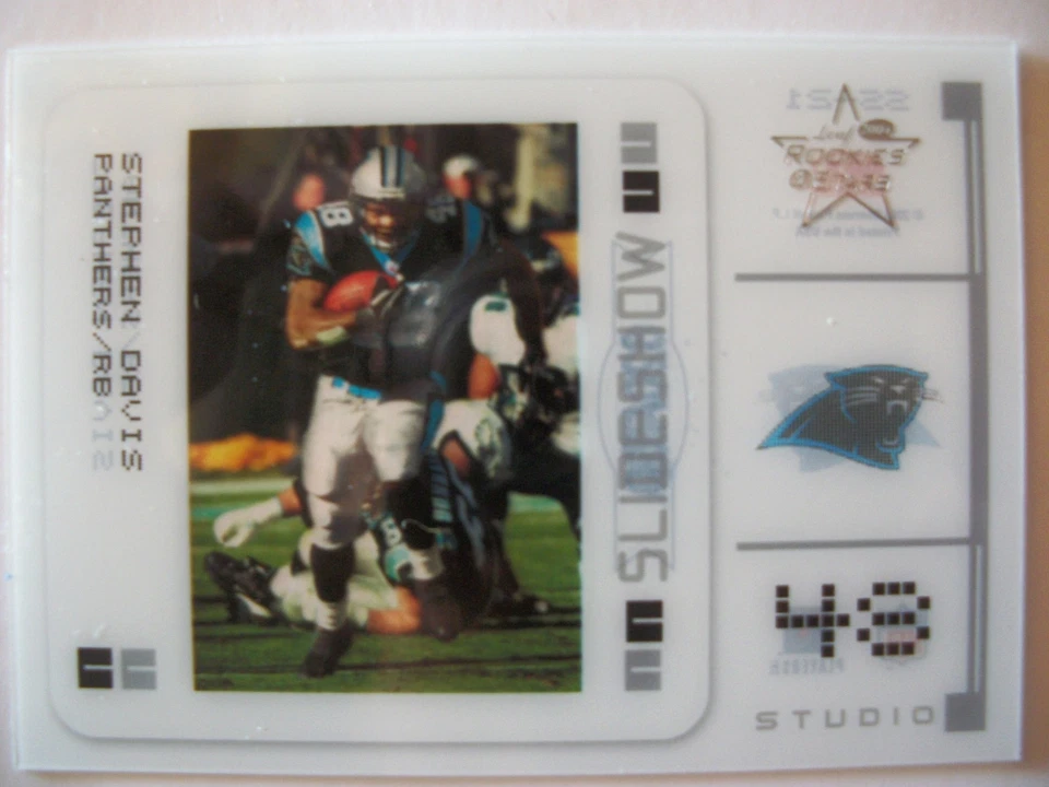 2004 LEAF ROOKIES AND STARS SLIDESHOW # SS21 STEPHEN DAVIS JAGUARS   BOX 83 - Image 1 of 1