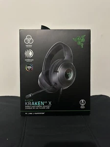 Razer Kraken V3 X Gaming Headset Black PC/MAC/Playstation Compatible NEW IN BOX - Picture 1 of 2