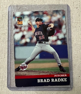 2001 Topps Post Cereal Brad Radke Minnesota Twins #14 Baseball Card Pitcher
