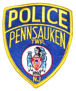 Parche de policía del sheriff de Pennsauken Township TWP NUEVA CAMISETA PEREGRINA INDIA  - Imagen 1 de 1