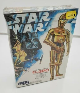 MPC Star Wars C-3PO 1977 Model Kit 1-1913 Original Box Sealed Unopened - Picture 1 of 6