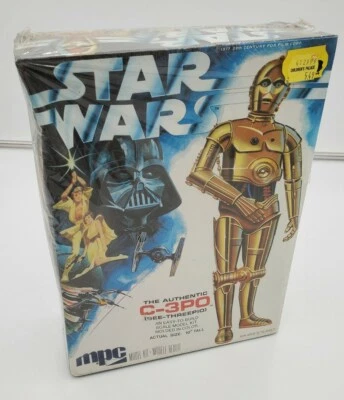 MPC Star Wars C-3PO 1977 Model Kit 1-1913 Original Box Sealed Unopened - Image 1 of 4