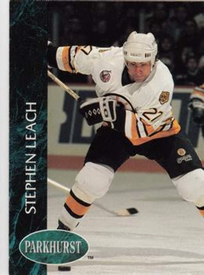 #241 Steve Leach - Boston Bruins - 1992-93 Parkhurst Hockey - Image 1 of 1