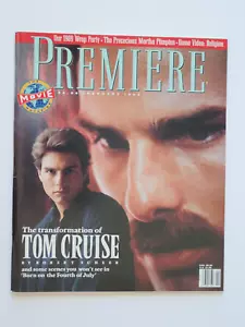Premiere Magazine - February 1990 - The Transformation of Tom Cruise - Picture 1 of 3