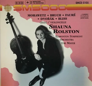 Shauna Rolston: Morawetz, Bruch, Faure Edmonton Uri Mayer (CD 1991 CBC) *VG* - Picture 1 of 2