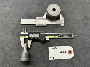 ROUND PUNCH & Die ROPER WHITNEY DIACRO DI-ACRO CLEVELAND PRESS SIZE .453  #102 - Picture 1 of 2