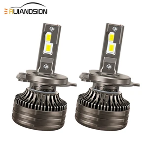 Ruiandsion H4 LED Bulb Truck Headlamp P43T Auxbeam Headlight For Bikes 12V White - Picture 1 of 10
