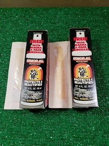 Two 4 FL OZ Armor All Protectant Spray Bottle Prop Advertisement Vintage 1990 - Picture 1 of 7