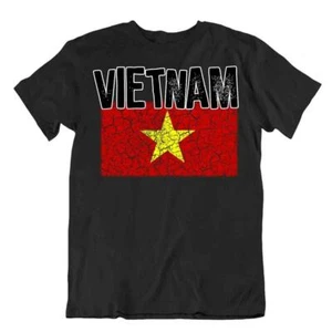 Camiseta con bandera de Vietnam moda país recuerdo regalo camiseta con logotipo del orgullo - Imagen 1 de 8