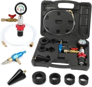 Coolant Vacuum Filling Tool Cooling System Vacuum Purge & Refill Kit w/Adapters - Picture 1 of 7