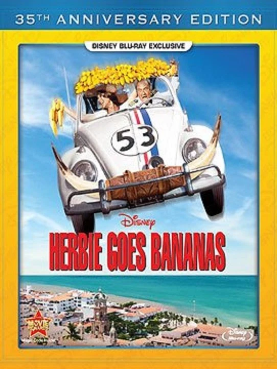 DISNEY'S HERBIE GOES Bananas 35th Anniv BLURAY NEW Harvey Korman Cloris Leachman - Image 1 of 1