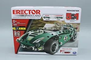 Erector by Meccano Roadster 5-in-1 Building Kit Steam Engineering Education Toy - Picture 1 of 4