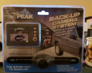 Peak Wireless Back-Up Camera System 2.4" Color Screen Easy Install New Sealed - Picture 1 of 2