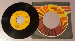 Charley Pride Kiss An Angel Good Mornin/No One Could Ever Record 45rpm 7" Vinyl - Picture 1 of 2