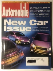 Automobile Magazine September 2000 Volume 15 No 6 - Picture 1 of 2