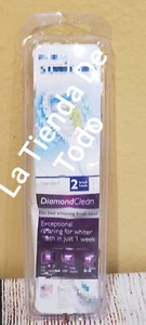 REPUESTO DE CABEZALES DE CEPILLO DE DIENTES 2 PIEZAS PARA BASE HX6062 PARA LECTURA LIMPIA DE DIAMANTES   - Imagen 1 de 2