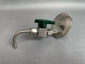 Fluidline Technology Bleed Valve Bottom Drain with 1 1/2 in. Tri-Clamp End - Picture 1 of 6