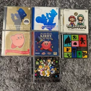 Nintendo Original Soundtrack 7CD set Super Mario,Kirby,Super Smash Bros. - Imagen 1 de 5