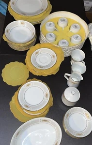 Noritake Bone China 6956 Montrose Tafelservice für 8 Teller, Schüsseln, 51 Teile - Bild 1 von 7