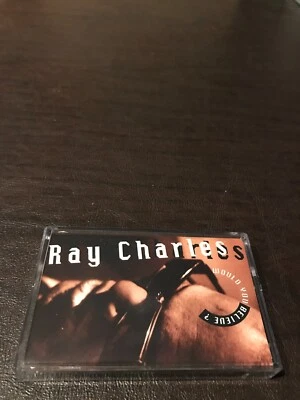CASSETTE TAPE -RAY CHARLES - WOULD YOU BELIEVE - PLAY TESTED - Image 1 of 2
