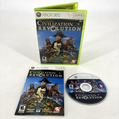 Sid Meier's Civilization Revolution (Microsoft Xbox 360, 2008) Complete Tested - Image 1 of 4