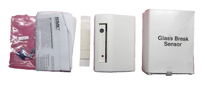 Genuine New SMC Networks SMCGB10-Z Wireless Zigbee Glass Breaker Sensor - Image 1 of 4
