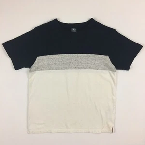 T-shirt Antonio Laverda piccola 3 toni nero bianco grigio girocollo 0004 - Foto 1 di 11