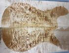 Archtop Guitar Drop Top 10Mm Ripple Maple Wood Set Luthier Supply Tonewood