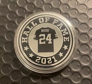 55MM Silver and Black Raider Nation Challenge Coin HOF Charles Woodson #24 - Picture 1 of 5