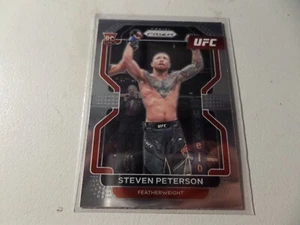 Steven Peterson 2022 Panini Prizm UFC Vertical Base Rookie RC - Picture 1 of 1