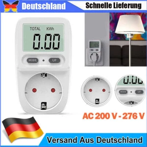 Energiekosten Messgerät Stromzähler Energiemesser Strommesser Steckdose 230V 16A - Bild 1 von 13