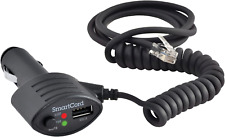 Escort SmartCord USB Coiled Cord Radar Detector Power Supply USB Phone Charger